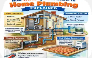 is hvac connected to house plumbing