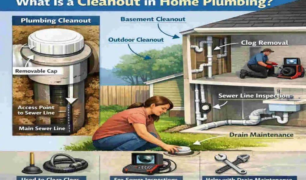 what's a cleanout in home plumbing