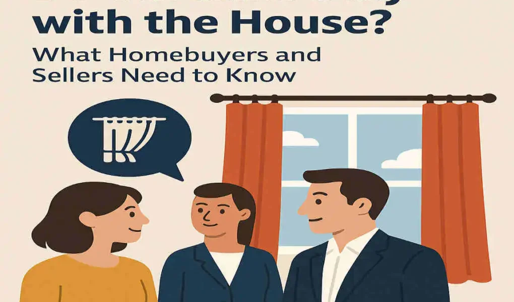 Do Curtains Stay with the House? What Homebuyers and Sellers Need to Know