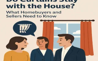 Do Curtains Stay with the House? What Homebuyers and Sellers Need to Know