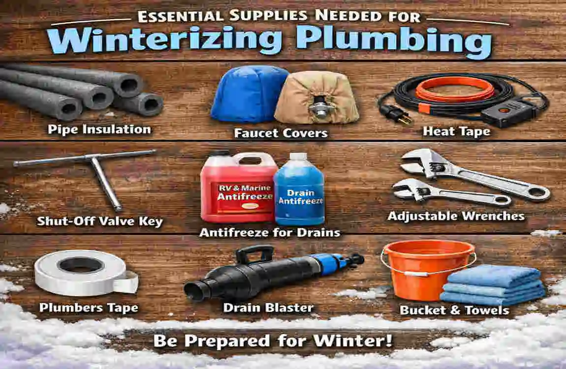 how to winterize plumbing in a vacant house