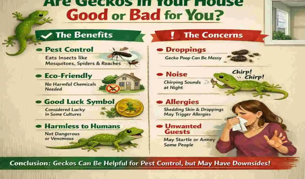 gecko in house good or bad