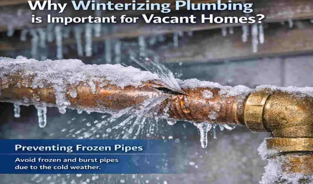 how to winterize plumbing in a vacant house