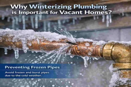 how to winterize plumbing in a vacant house