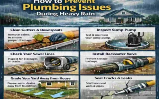 can heavy rain cause home plumbing issues