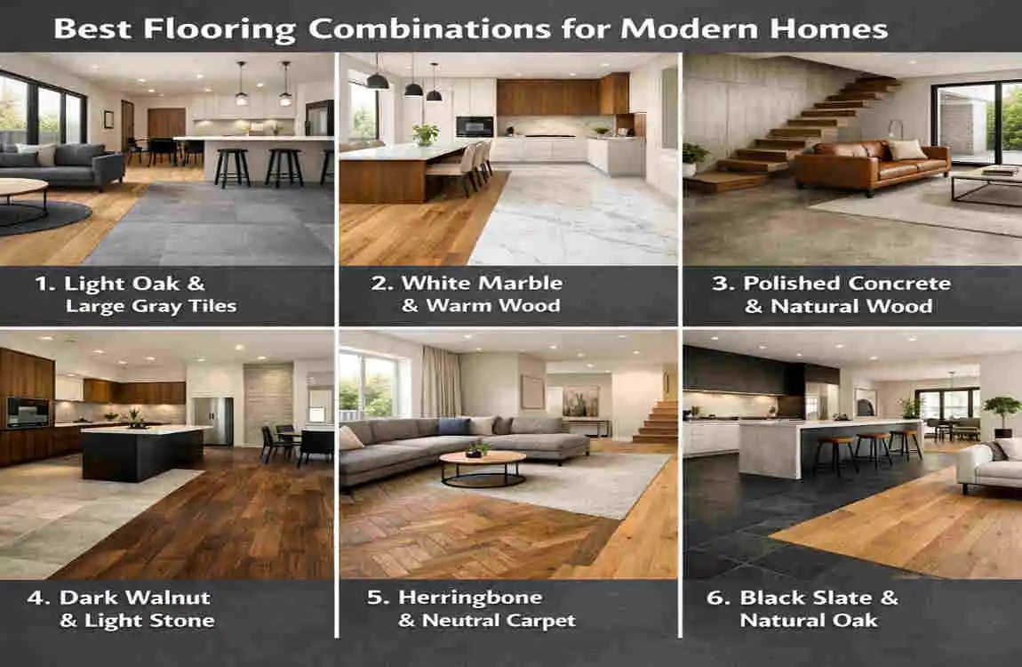 should flooring match throughout house