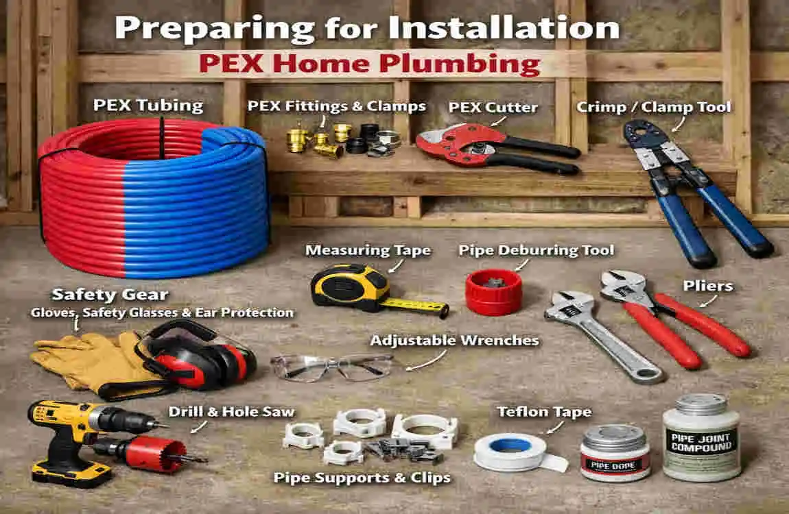 how to use pex home plumbing