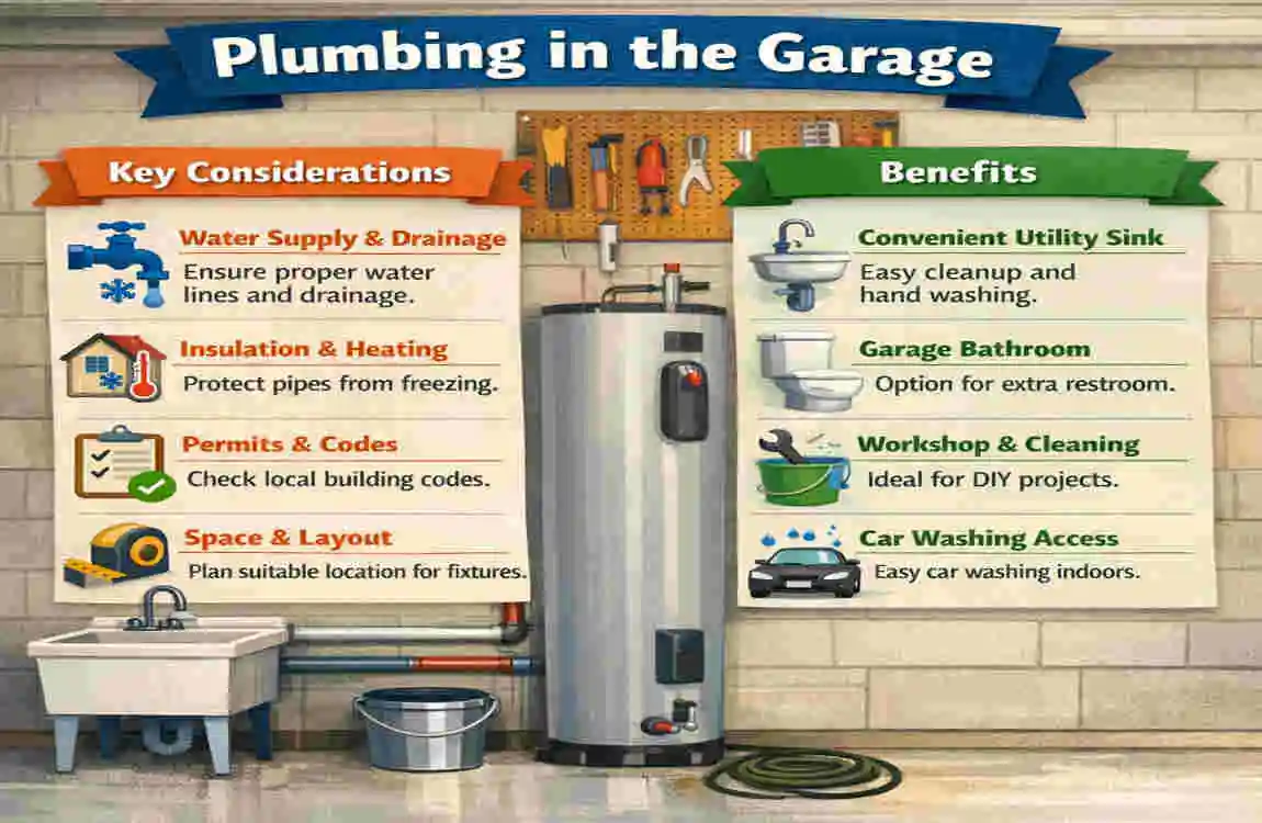 how much to add home plumbing to a garage