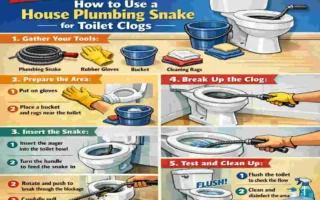 Ultimate Guide: How to Use a House Plumbing Snake for Toilet Clogs
