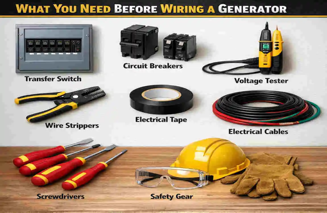 how to wire in a generator to your house