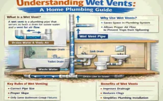 what is a wet vent home plumbing