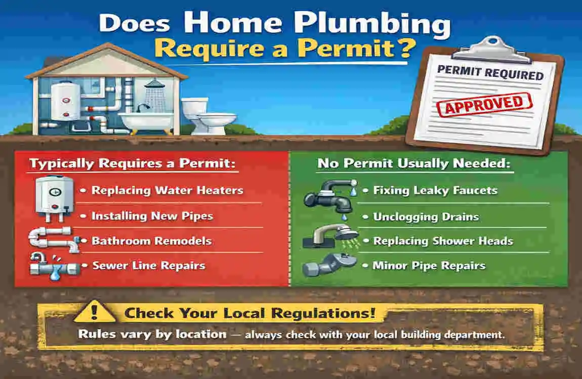 does home plumbing require a permit