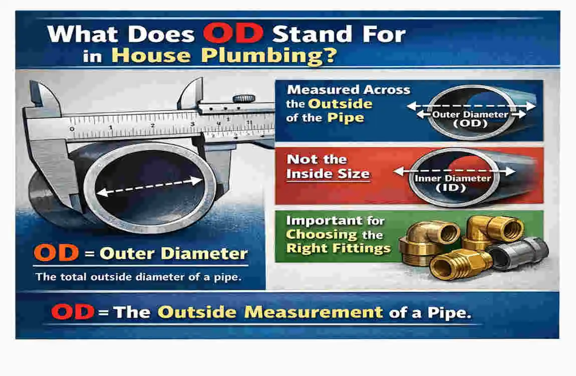 what does od stand for in house plumbing
