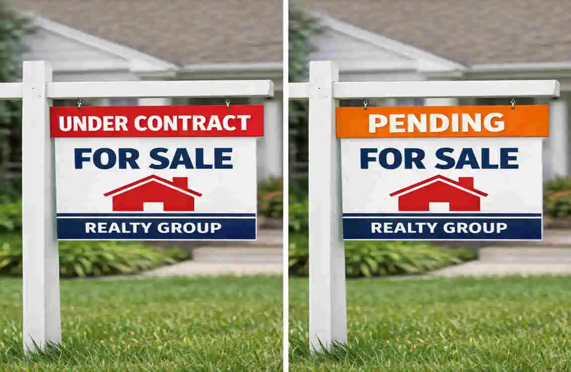 what does it mean when a house is under contract