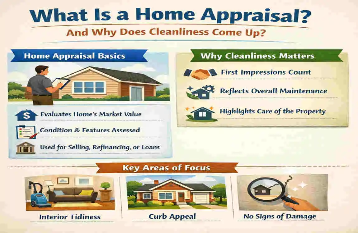does your house need to be clean for an appraisal
