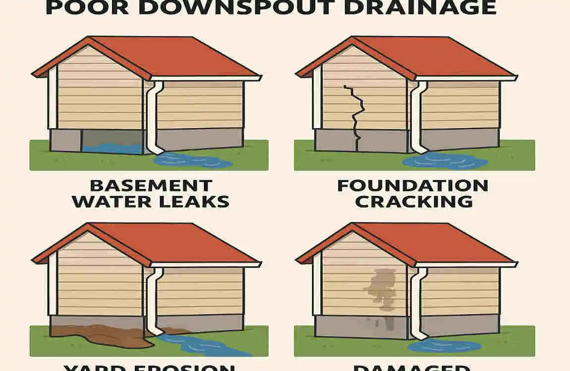 Effectively Drain Downspout Water Away from Your House