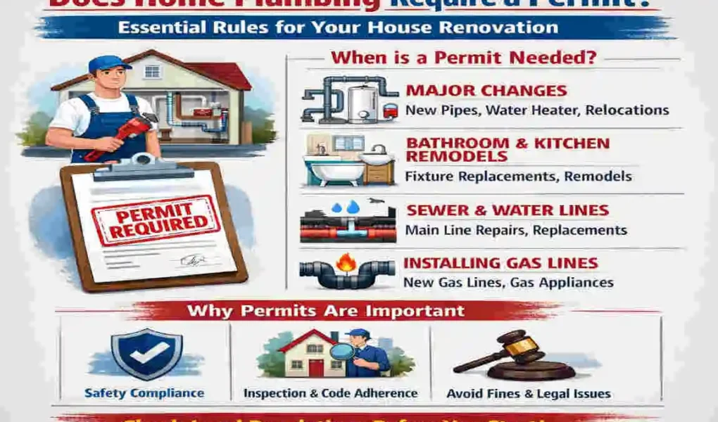 Does Home Plumbing Require a Permit? Essential Rules for Your House Renovation