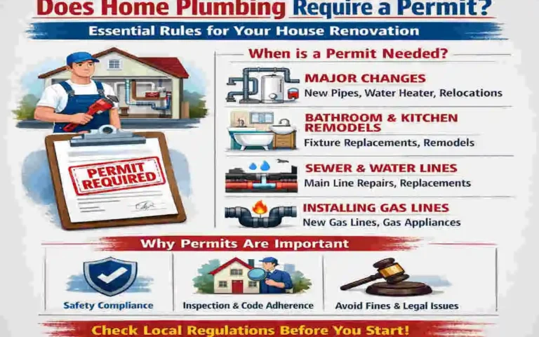 Does Home Plumbing Require a Permit? Essential Rules for Your House Renovation