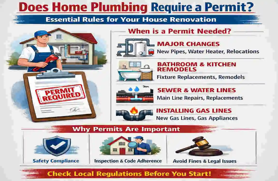 Does Home Plumbing Require a Permit? Essential Rules for Your House  Renovation - home comfort experts