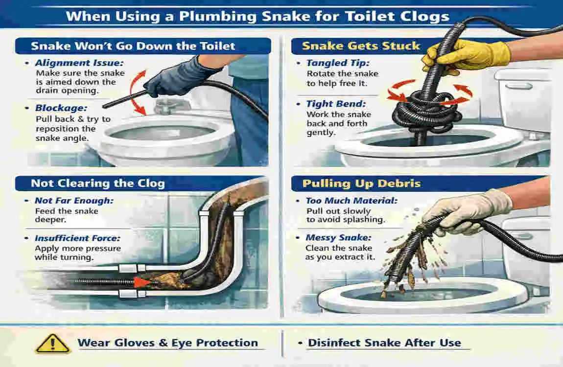 Ultimate Guide: How to Use a House Plumbing Snake for Toilet Clogs