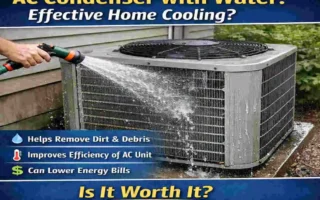 Spraying water on an AC condenser is an effective method to improve home cooling efficiency. When water sprays on the condenser coils, it helps cool them down faster through evaporation, allowing the AC to expel heat more effectively. This cooling effect reduces the workload on the air conditioner, potentially lowering energy consumption and utility bills. Additionally, spraying water cleans dirt and debris from the coils and condenser unit, maintaining airflow and preventing blockages that decrease efficiency. Regular spraying can also extend the lifespan of the AC system by preventing overheating and reducing component wear. Modern AC units are designed to safely handle water exposure, making this practice both safe and beneficial when done correctly. However, care should be taken to avoid certain sensitive parts that should remain dry. Overall, spraying water on the AC condenser can help cool a home more effectively and economically.