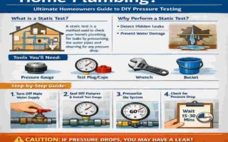 what is a static test for home plumbing