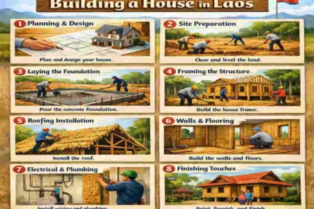 how much does it cost to build a house in laos