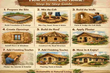 how to make a cob house
