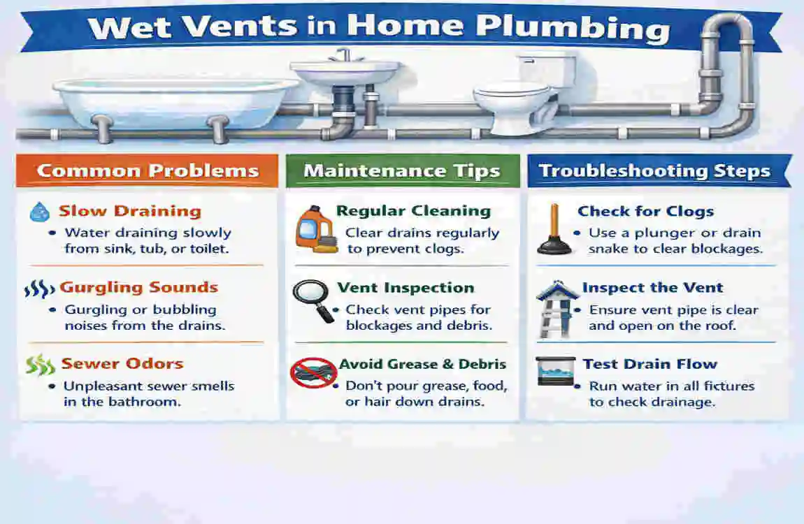 what is a wet vent home plumbing