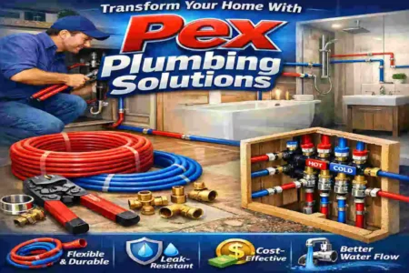 how to use pex home plumbing