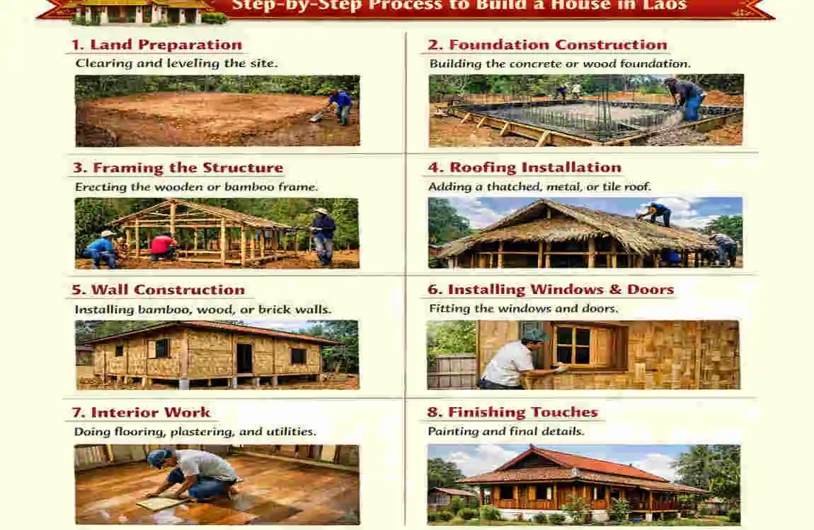 how much does it cost to build a house in laos