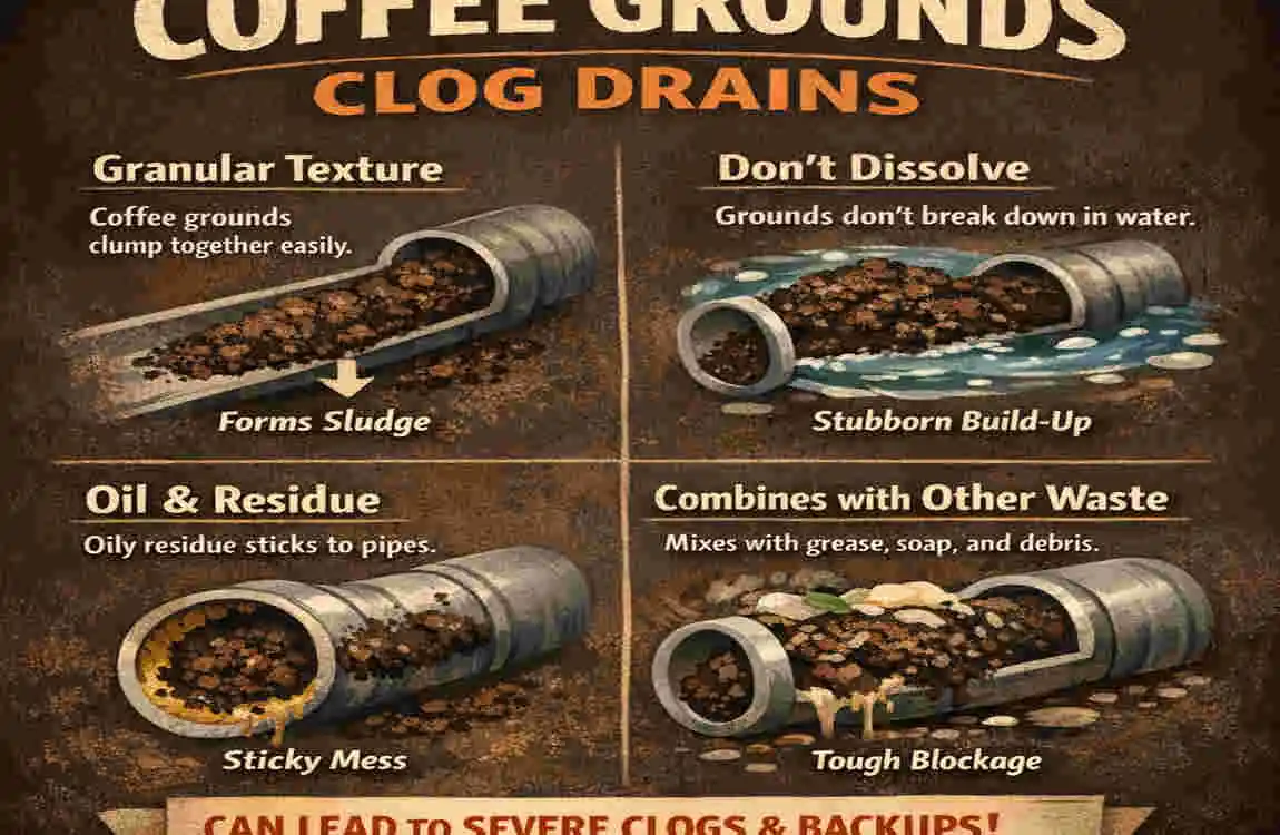 Are Coffee Grounds Bad for Home Plumbing? Why Pouring Them Down the Sink Could Cost You