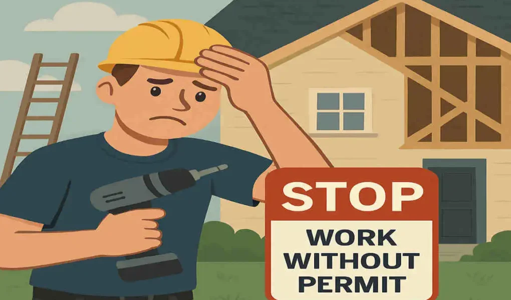 What happens if I do work on my house without a permit