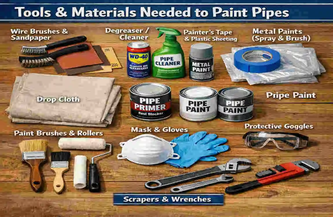can you paint house plumbing pipes