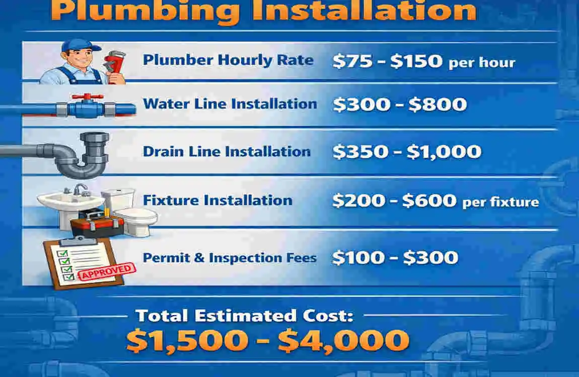how much to add home plumbing to a garage