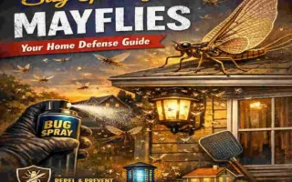how to get rid of mayflies in your house