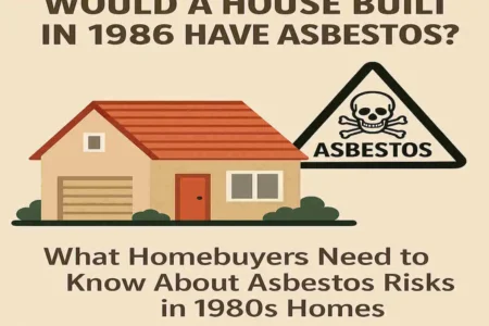 Would a House Built in 1986 Have Asbestos? What Homebuyers Need to Know About Asbestos Risks in 1980s Homes