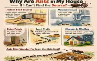 ants in house can't find source