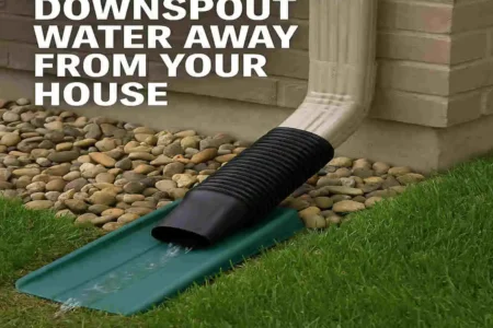 Effectively Drain Downspout Water Away from Your House