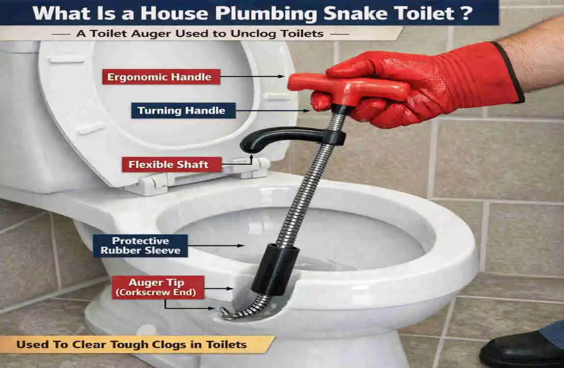 Ultimate Guide: How to Use a House Plumbing Snake for Toilet Clogs