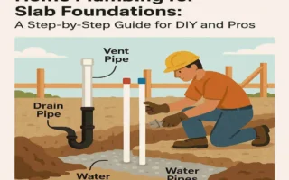 How to Rough In Home Plumbing for Slab Foundations: A Step-by-Step Guide for DIY and Pros