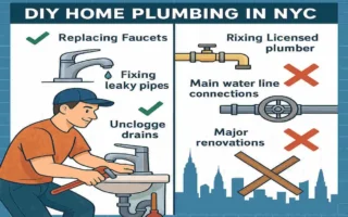 what home plumbing work can be done without a license in nyc