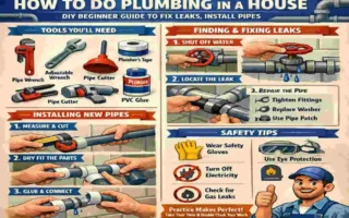how to do plumbing in a house