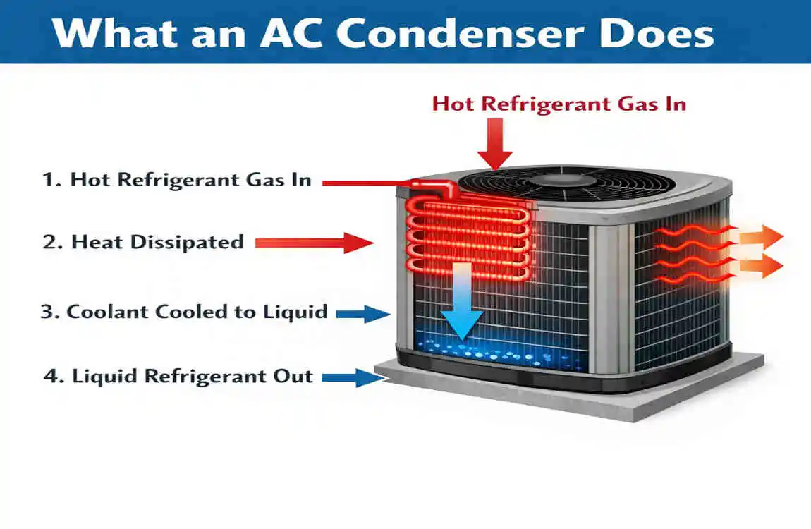 Spraying water on an AC condenser is an effective method to improve home cooling efficiency...