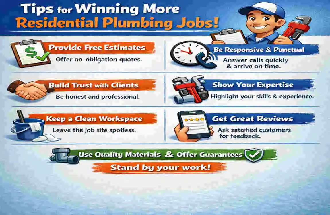 how to bid on home plumbing jobs