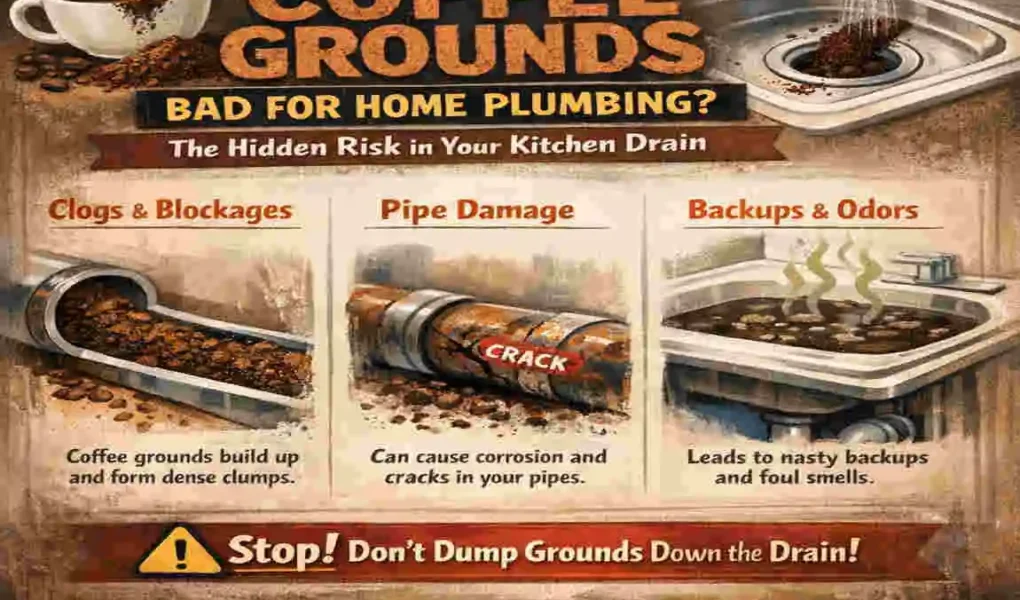 Are Coffee Grounds Bad for Home Plumbing? Why Pouring Them Down the Sink Could Cost You