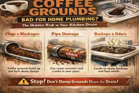 Are Coffee Grounds Bad for Home Plumbing? Why Pouring Them Down the Sink Could Cost You
