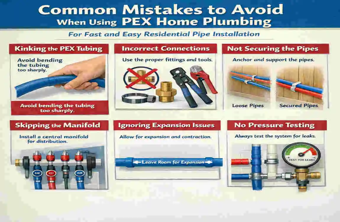 how to use pex home plumbing