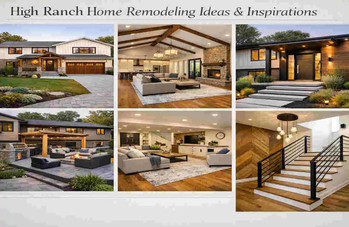 what is a high ranch house