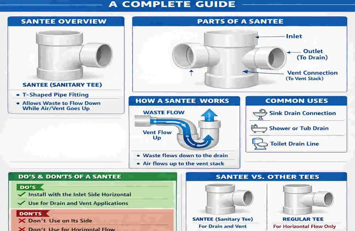 what is a santee in home plumbing